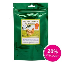 Image of Discontinued retail stock - Chicken worm egg count kit