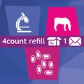 Image of Horse 4Count Season Refill Pack with 1 x Return Envelope